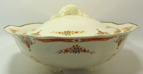 Vintage Alfred Meakin  Marigold Astoria Shape Tureen Dish with Lid