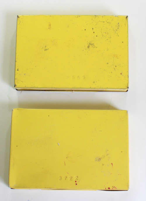 Vintage Pair of State Express 555 Cigarette Tins
