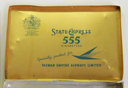 Vintage Pair of State Express 555 Cigarette Tins