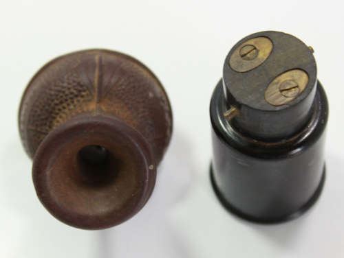 Vintage Hoover 2 Pin Electrical Plug with Bayonet Connector
