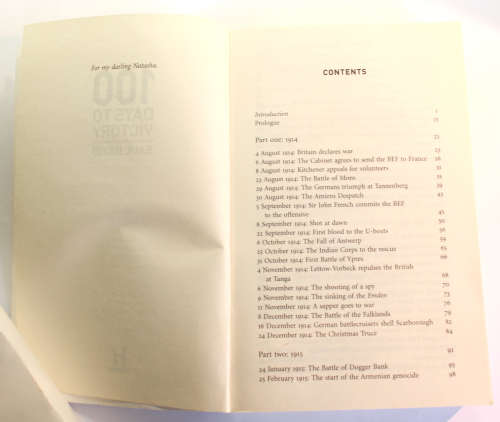 100 Days To Victory by Saul David Softcover Book