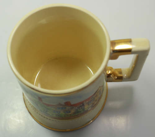Pair of Vintage Arthur Wood `Ye Olde English Inns` Beer Tankards