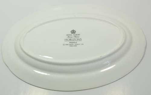 Royal Albert `Profile` Bone China Gravy Boat and Underplate