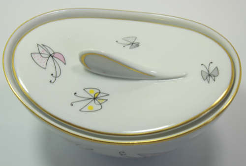 Vintage Jam Bowl with Lid and 5 x Small Plates by Thomas Rosenthal