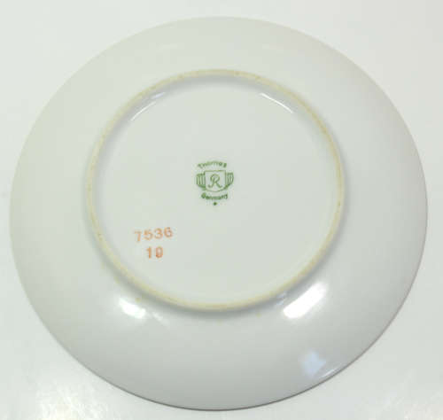 Vintage Jam Bowl with Lid and 5 x Small Plates by Thomas Rosenthal