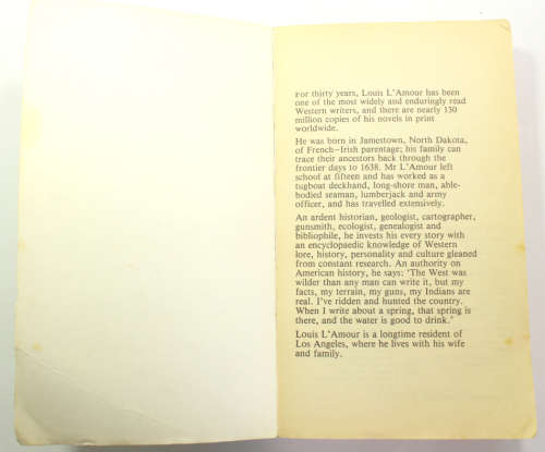 Jubal Sackett by Louis L`Amour Softcover Book