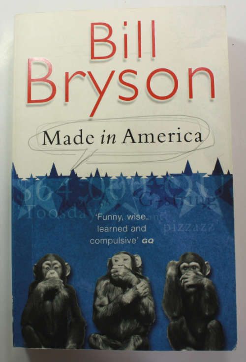 Made In America by Bill Bryson Softcover Book