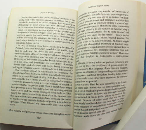 Made In America by Bill Bryson Softcover Book