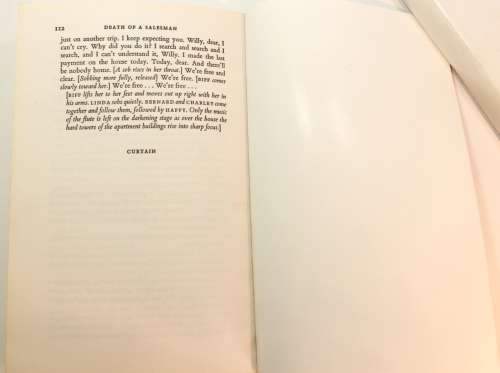 Death Of A Salesman by Arthur Miller Softcover Book