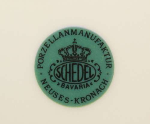 Berlin Decorative Wall Plate by Schedel Porzellanmanufaktur Bavaria