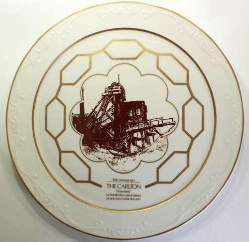 10th Anniversary The Carlton - Westin Hotels - Commemorative Decorative Wall Plate