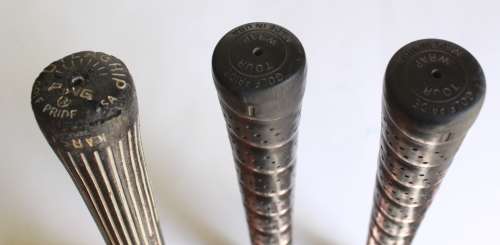Vintage Golf Set of Ping Eye 2 Wooden Drivers, 1, 3 and 5 Black Dot by Karsten Mfg