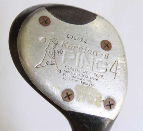 Vintage Golf Club Ping 4 Fairway Wood Driver Black Dot by Karsten II