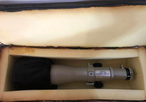 Canon FD 800mm 1:5.6 SSC Camera SLR Camera Lens and Custom Made Case