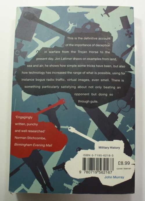 Deception In War by Jon Latimer Softcover Book