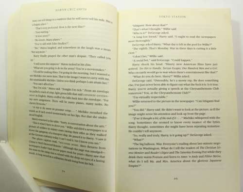 Tokyo Station by Martin Cruz Smith Softcover Book