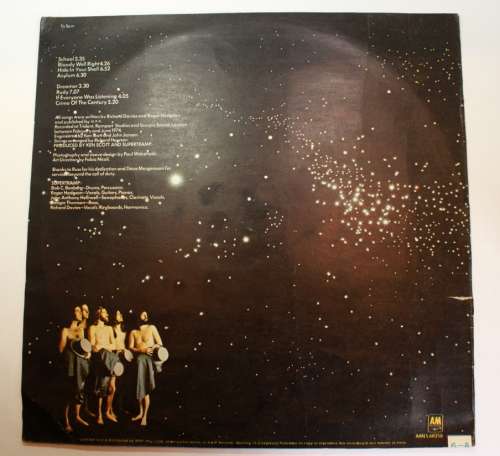 Supertramp Crime Of The Century Vinyl LP