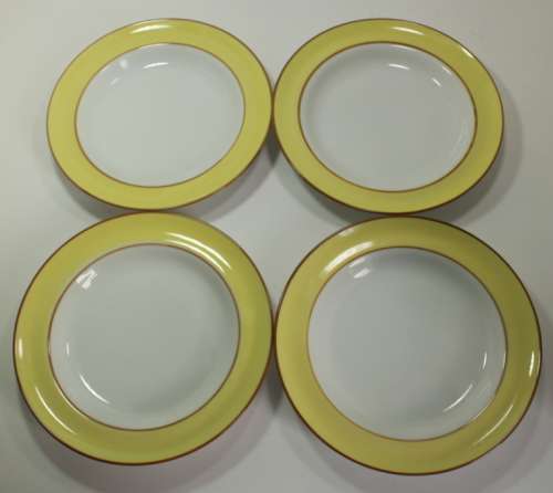 Four Tachikichi Adam and Eve Small Dessert Bowls, Made in Japan