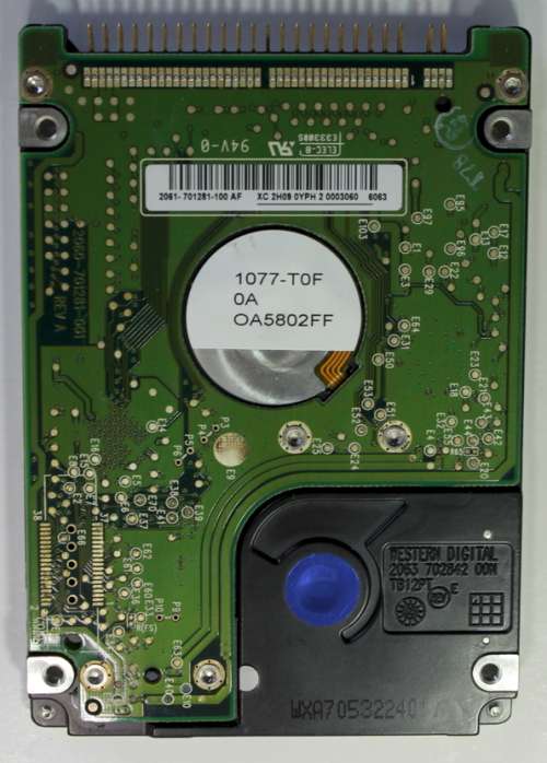 Legacy Western Digital WD400 40GB 2.5` IDE Laptop Hard Drive