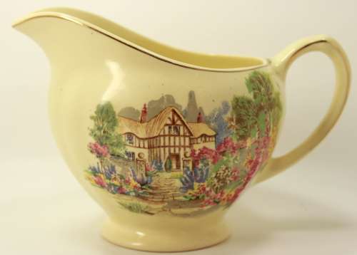 Vintage J&G Meakin Sunshine Sol Ware Milk Jug