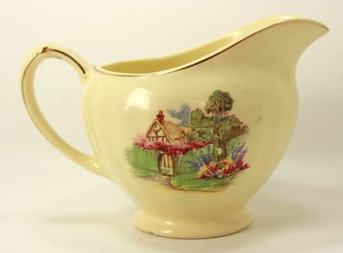 Vintage J&G Meakin Sunshine Sol Ware Milk Jug