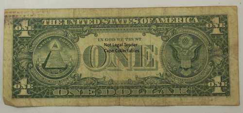 United States Of America 1 Dollar Bank Note 1981 (Fine) Circulated
