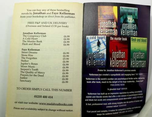 Therapy by Jonathan Kellerman Softcover Book