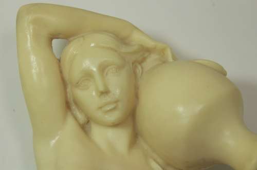 ` La Sorgente (The Source) by Ingres` 40cm Statue by A Santini