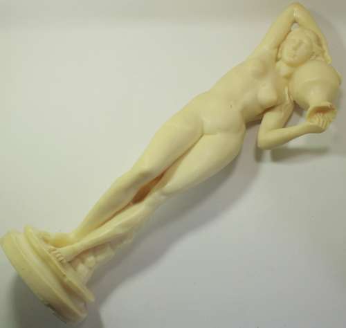 ` La Sorgente (The Source) by Ingres` 40cm Statue by A Santini
