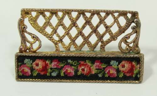 Eight Vintage Brass Table Place Card Holders With 20 Free Standing Name Cards