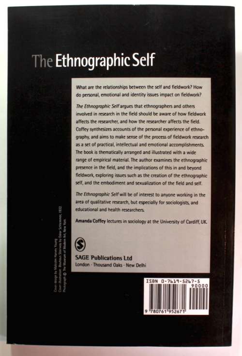 The Ethnographic Self by Amanda Coffey Softcover Book