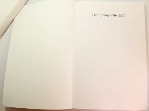 The Ethnographic Self by Amanda Coffey Softcover Book