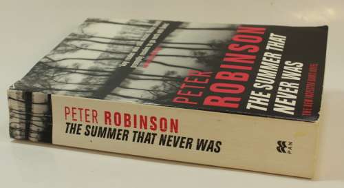 The Summer That Never Was by Peter Robinson Softcover Book