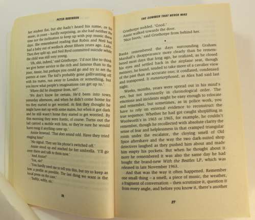 The Summer That Never Was by Peter Robinson Softcover Book