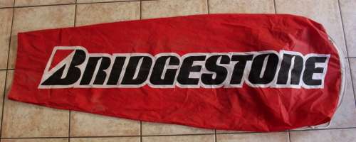`Firestone Bridgestone` 1.75m Red All Weather Windsock