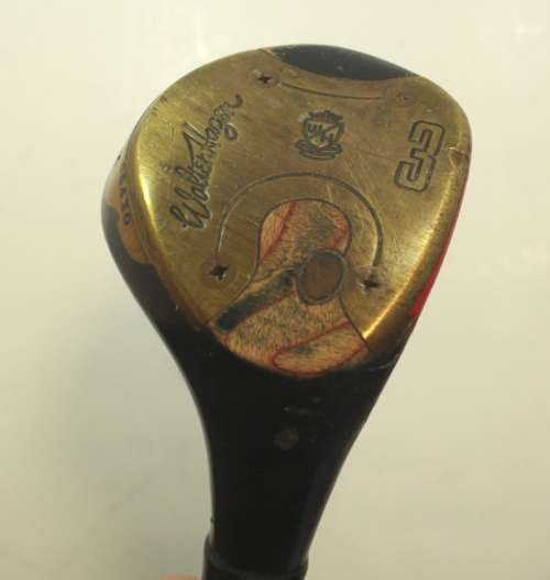 Vintage Set of Walter Hagen Golf Woods Strata Bloc, 1,3,4 and 5 Woods Model 66430