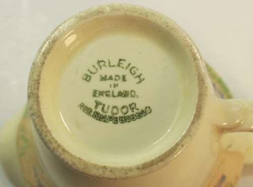 Vintage Burleigh `Tudor` Pattern Shape 836620 Creamer Jug