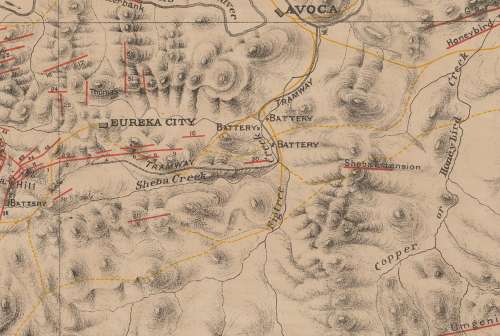 Kaap Goldfields Barberton District Map by S Erskine 1887 Digital Download