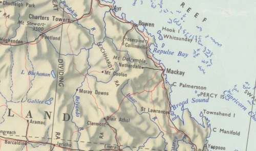 Australia Map 1968 by National Mapping Digital Download