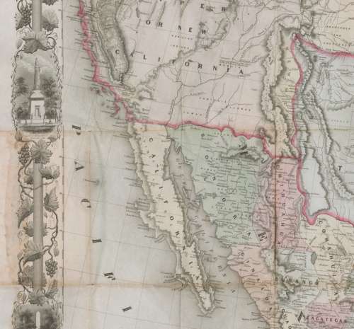 Colton`s Map Of The United States of America 1849 Digital Download