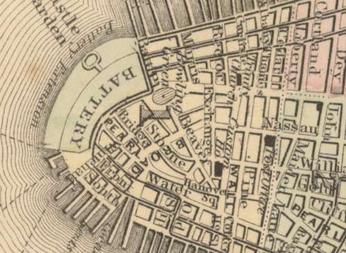 Mitchell`s Map of New York and Brooklyn 1871 Digital Download