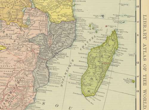 Rand McNally Map of Africa 1904 Digital Download