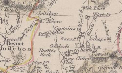 1851 Cape Colony Map by John Tallis Digital Download