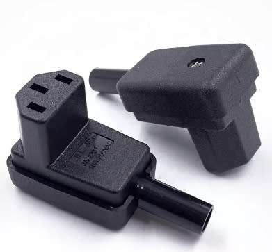 IEC 90 Degrees Down Angled Female Kettle Plug JA 2231
