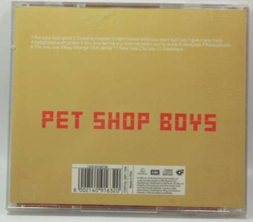 Pet Shop Boys Nightlife CD