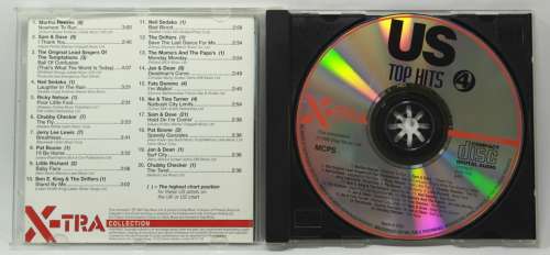 US Top Hits Vol 4 Various Artists From The 50`s and 60`s CD