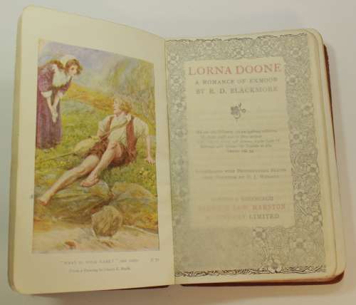 Lorna Doone by RD Blackmore Softcover Book Early 1900`s Edition