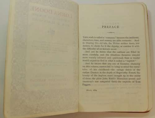 Lorna Doone by RD Blackmore Softcover Book Early 1900`s Edition