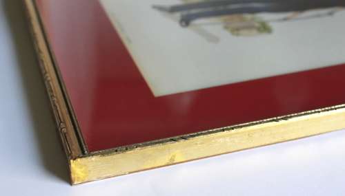 17th Lancers (Duke of Cambridge`s Own) 1838 Military Uniform Framed Picture