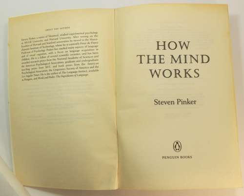 How The Mind Works by Steven Pinker Softcover Book